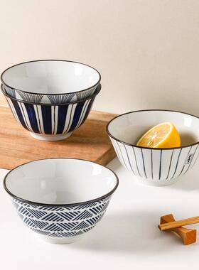 MTOY日碗式餐家具套装陶瓷碗用新饭款2025特别W-418好看的碗米饭