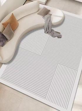 奶油风家用客室厅ZXDD-654茶几地毯卧床柔软垫舒适脚可剪边易打理