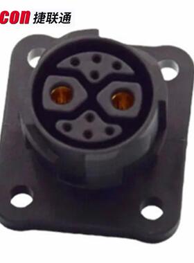 联通合M25自锁2+8P电源信号组航空插头捷50A储能FGR电源并机线