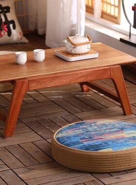 圆形软坐垫家榻榻米垫四季椅办公室子垫用坐垫日式蒲团飘HC-100窗