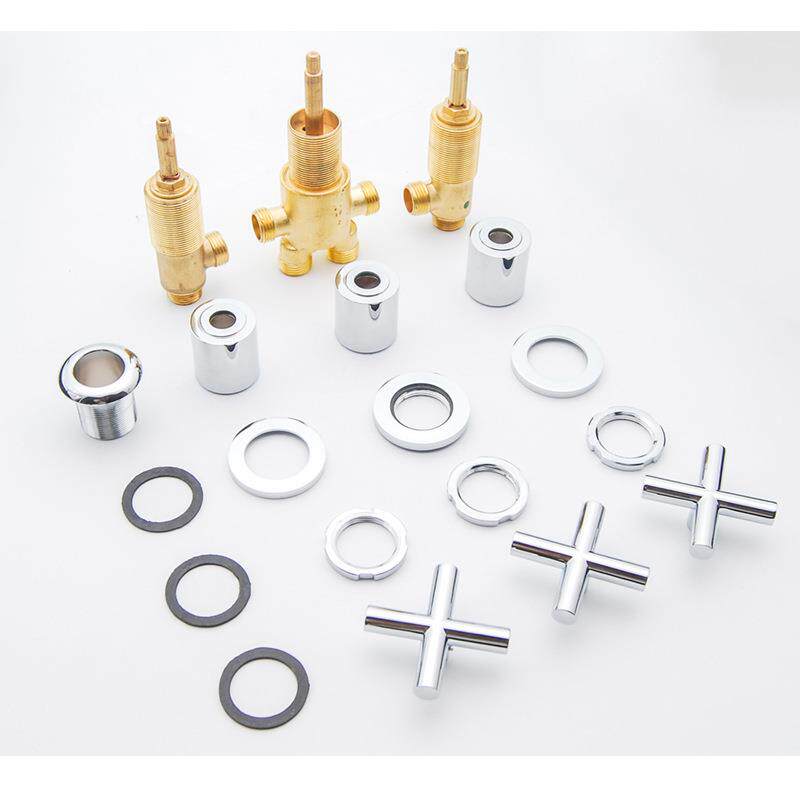 摩浴缸分式按摩浴缸龙头三件套分体器浴缸配件冲浪水缸按缸泳池