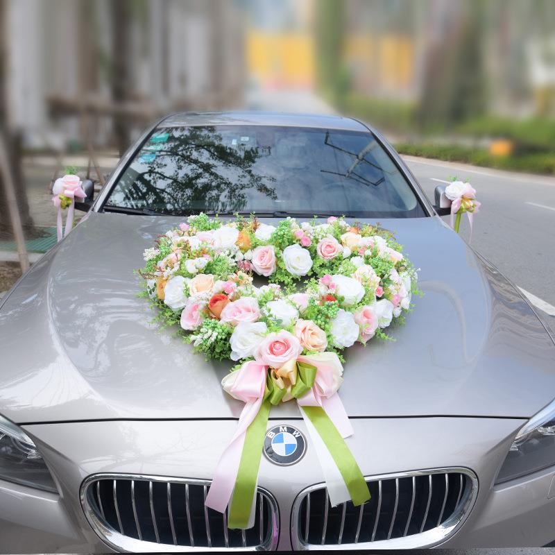 永恒天使D621工621车装扮婚用品厂尤庆婚加利玫瑰婚车大爱心实价