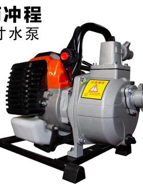 1泵39水泵1寸/1.5寸四冲程自吸抽二冲割草机水泵GX24235水农用水