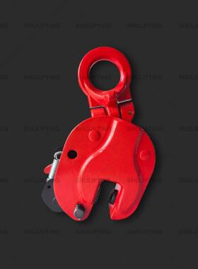 C横D型垂吊板起重钳吊竖749吊钢夹具索具重型