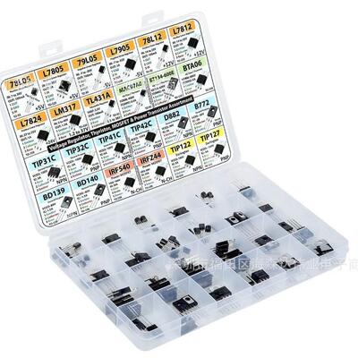 82PCS24种常用直插三极稳压管78L05L7805L7905LM317TL431