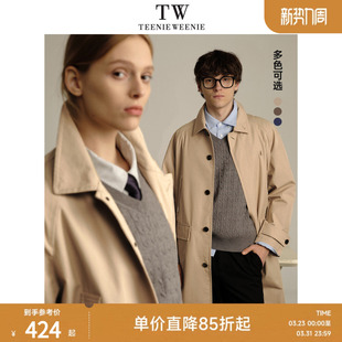 新款 TeenieWeenie小熊男装 简约风衣男2024夏季