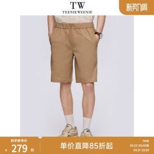 新款 男2024夏季 简约短裤 TeenieWeenie小熊男装