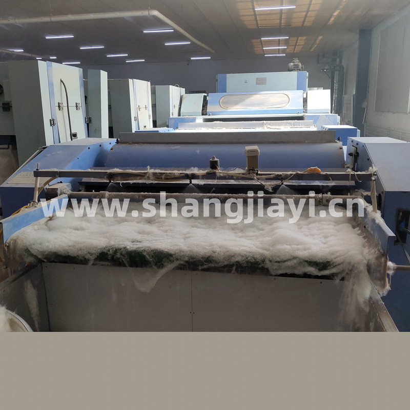 青岛尚佳义  细支羊毛开松机 细绵羊毛开松分梳设备 梳理机制造商