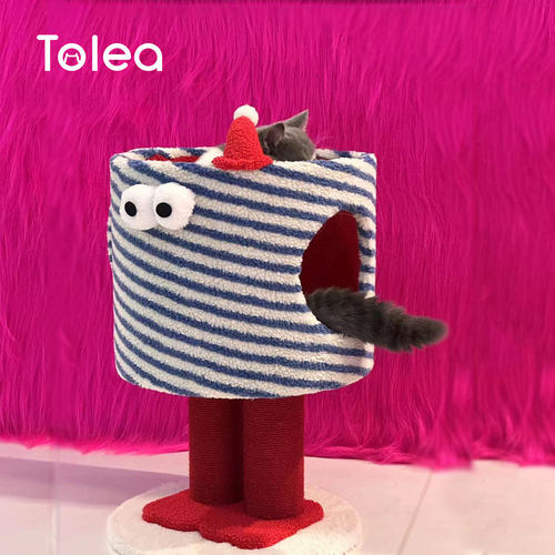 TOLEA大眼仔猫爬架剑麻抓柱