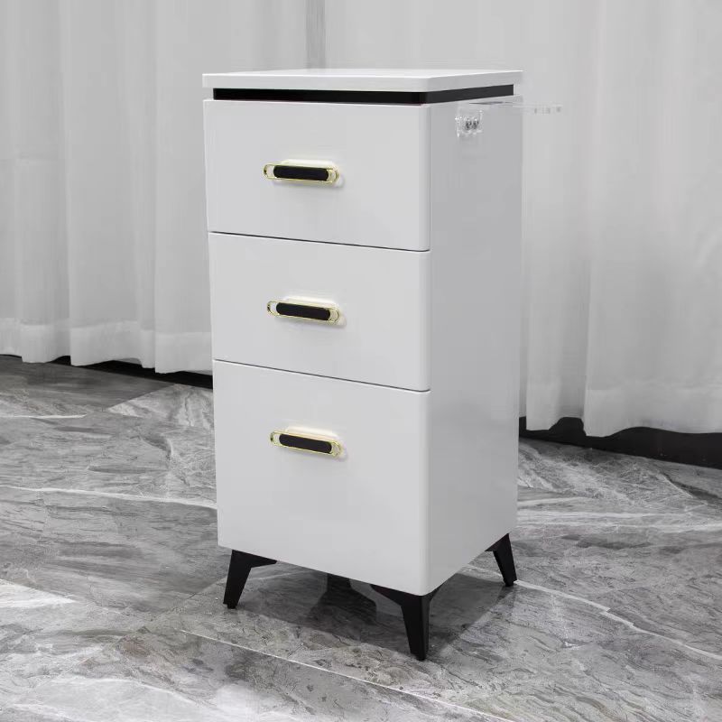 理发店实木烤漆抽屉工具柜