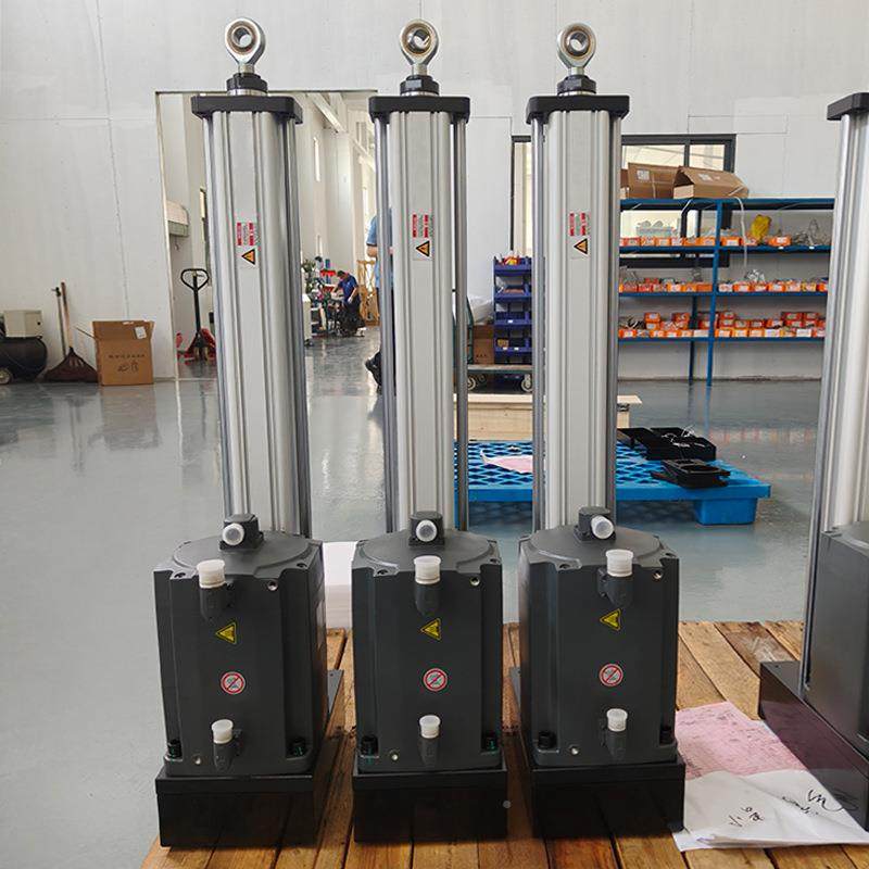 伺无品牌/服电动缸行程50m10m度0mm200mm大推4力高精00W电缸步进