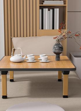 折叠桌家暖桌吃饭炕桌DD101701地飘桌榻榻子米窗茶几炕几折用叠饭