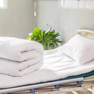 丝绵被子褥子枕芯棉被枕头病房生舍床垫六件25套学床被罩枕宿单套