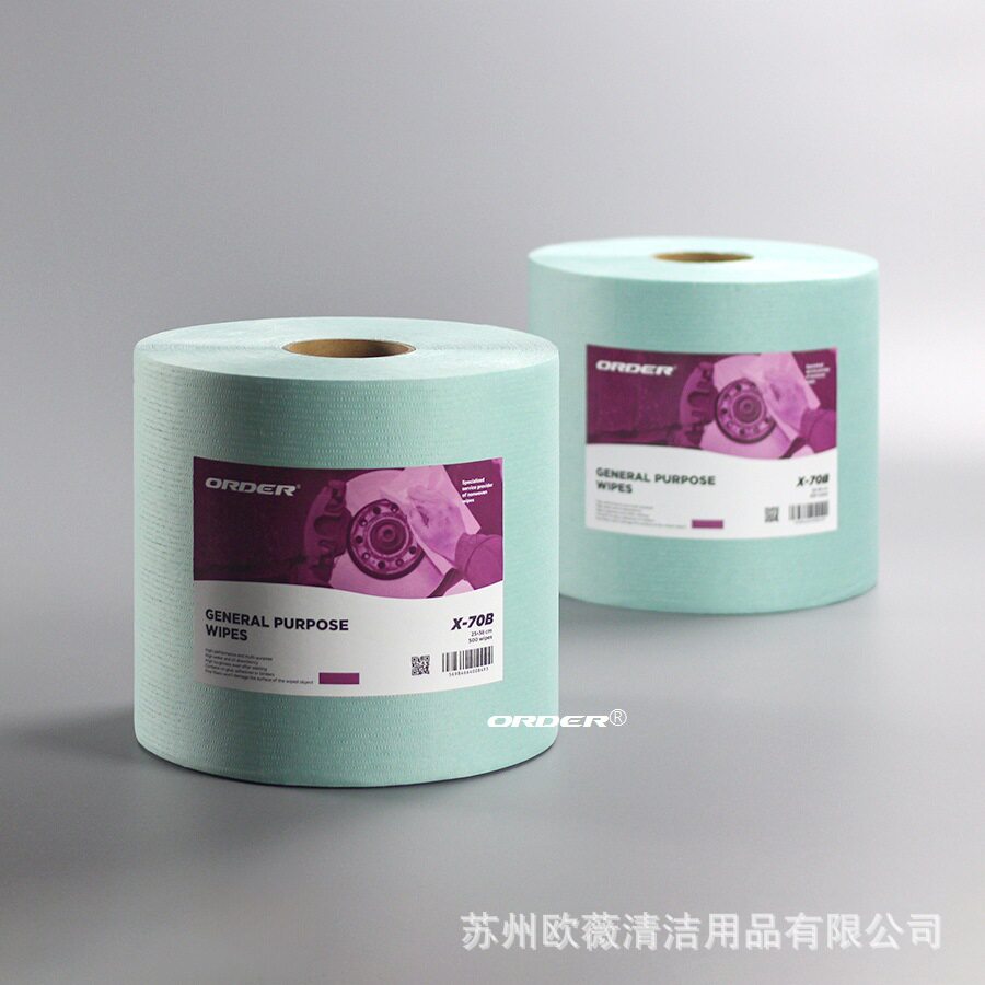 欧薇无尘工业擦拭纸压花大卷