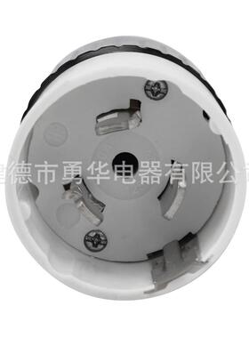 50Am头锁紧插头5697发电机线公1p25/20VAC