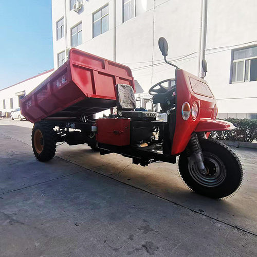 宏图机械三轮运输矿车 自卸式电动三轮运矿车 生产厂家直供货源