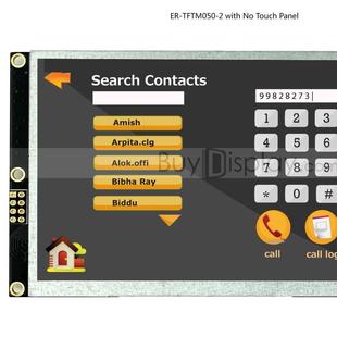 5制寸TFTLCDBCC彩色R液晶显示8屏配A875控板 可配触摸屏 并串口