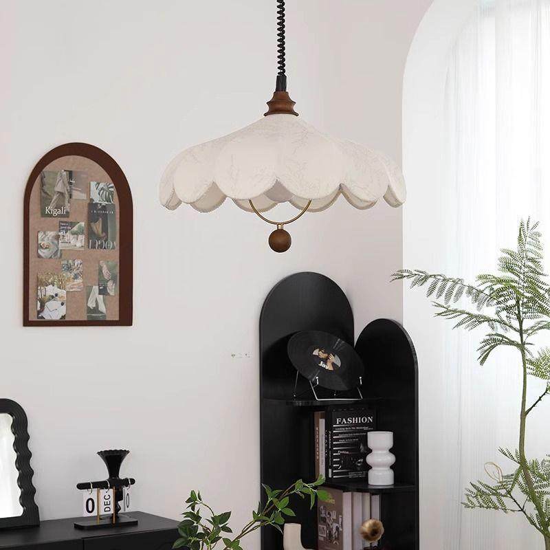 法769式复房古餐厅灯可伸缩吧台卧室书阳台茶桌客厅吊奶油布风艺,家装灯饰光源,智能吊灯,淘宝优惠券,粉丝福利购,淘宝优惠卷