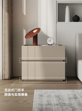 Kka床头柜简现代家用卧室收型纳2025新款小约储物柜柜FZip26Pn创