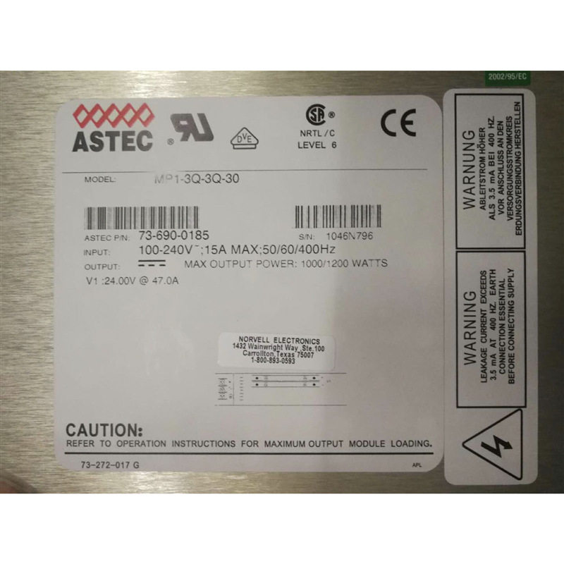 电源 MP1-3Q-3Q-30 73-690-0185 出售 带质保 OK 成色好