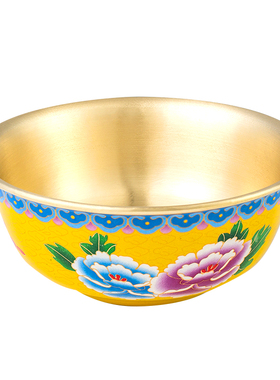 铜碗纯铜饭碗铜筷子铜勺子送x礼家用紫铜铜杯子铜摆件工艺品铜餐