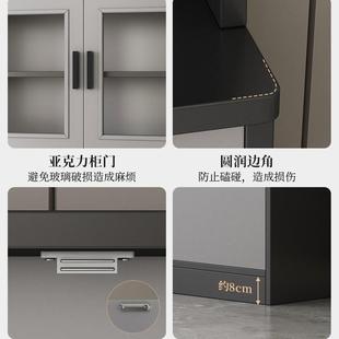 物酒柜餐边柜厅靠墙一体现代简约轻客奢无品牌/橱置柜收纳边柜柜