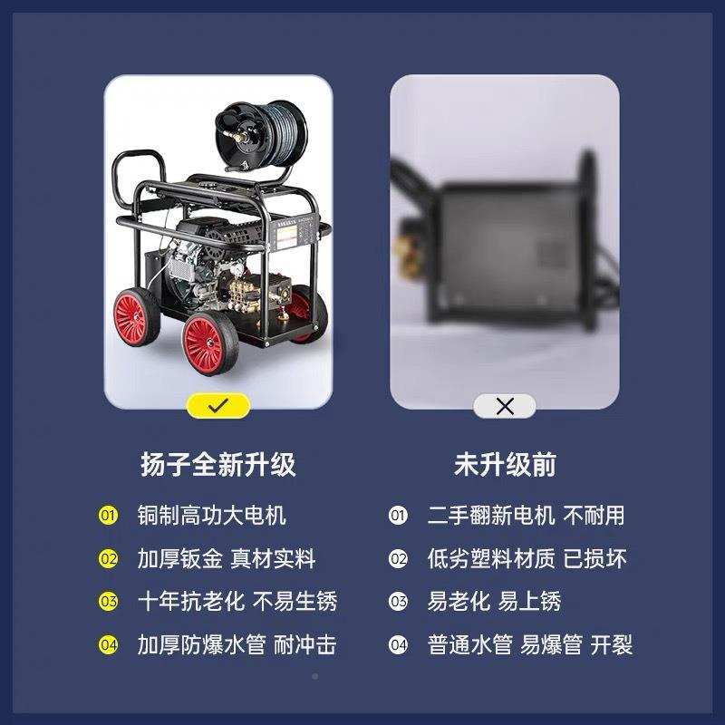 扬功子22PXS0V高压管道老疏通机柴油汽水油电动大率下道水鼠工业