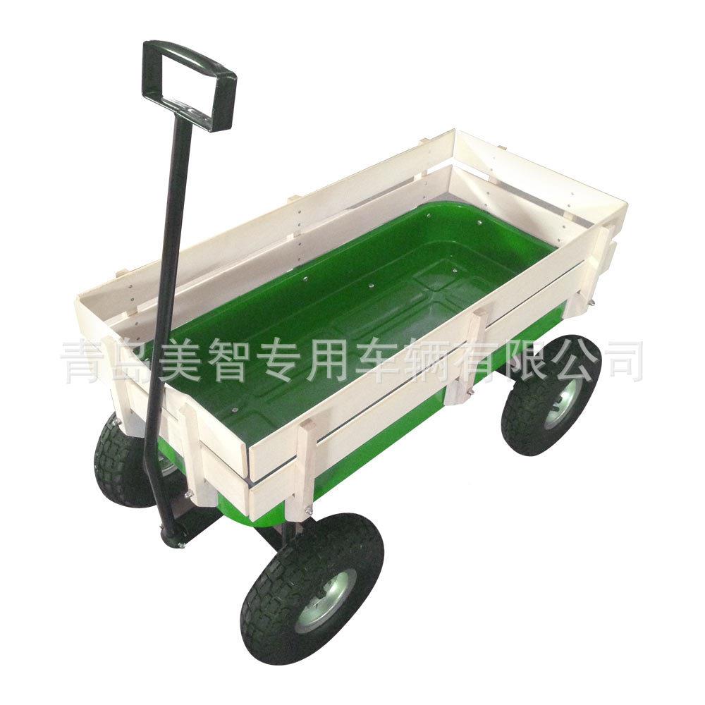 工厂直销花手园工具车户外带篷子折便叠车EXC携式儿童拖车T推C306