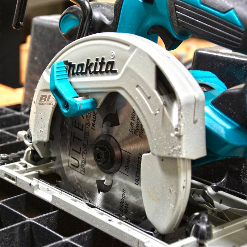 牧田Makita 18V充电式锂电电圆锯165mm切割机DHS680Z