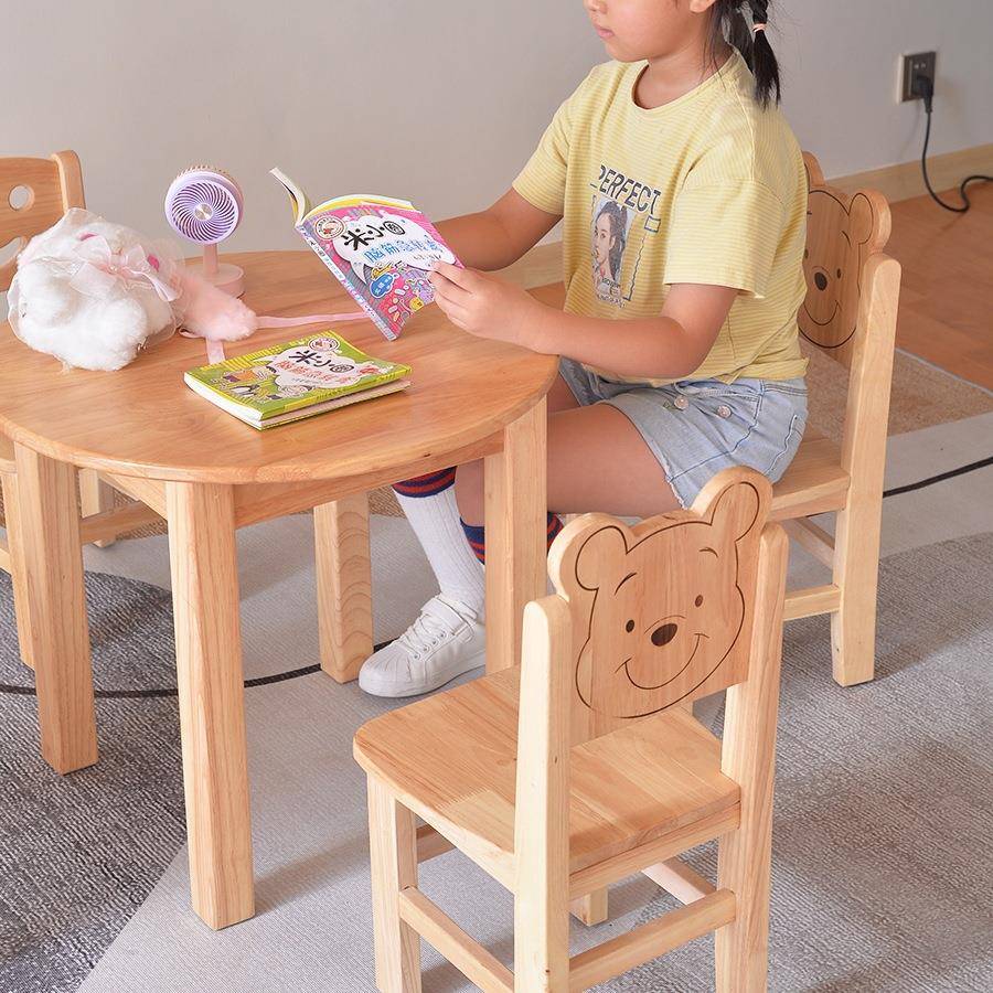 幼儿卡园子靠SBK背小椅子家用小凳子通木儿童靠背椅实木宝宝椅小