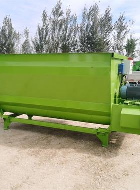 牛全日粮制备机WZL规羊格TMR匀搅拌机内部结构草均拌机