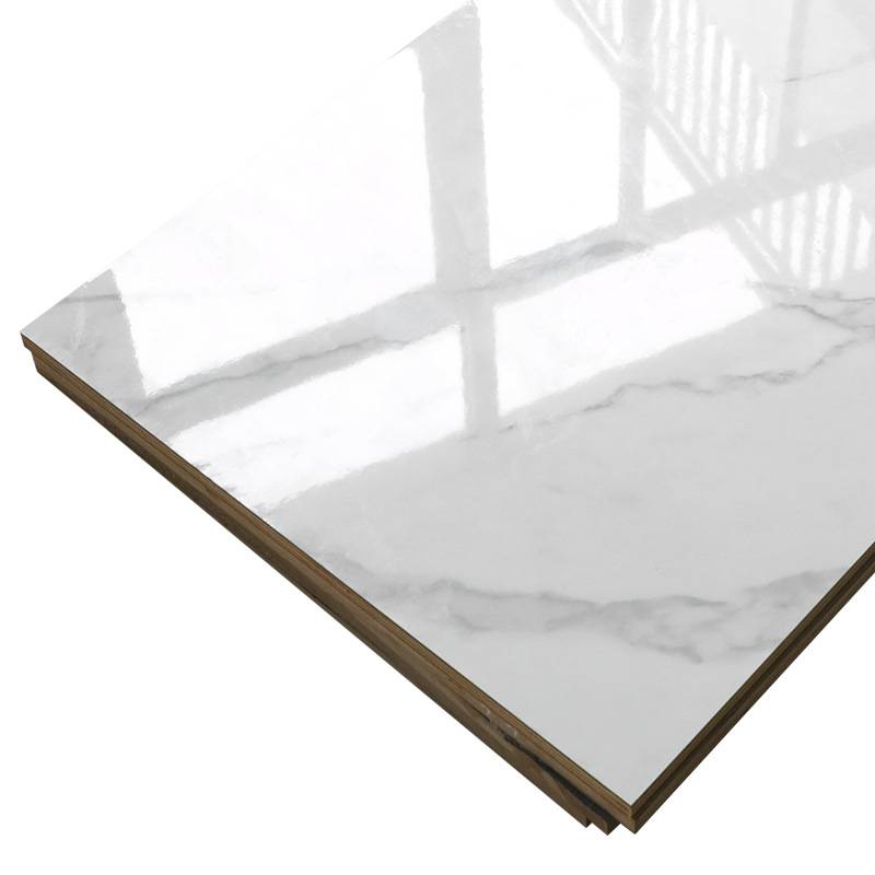 现代简约松木三聚氰胺饰面板 橱柜衣柜密度好高光钛瓷18mm家居板