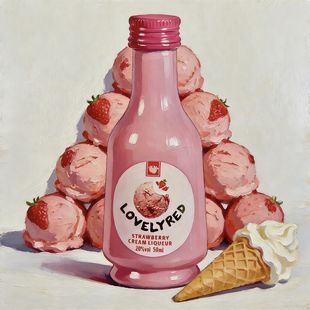 源头代工厂供应链草莓奶油利口酒20%vol调酒DIY小洋酒 活动价