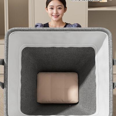 3个装衣服收JNB纳箱家用大容衣理柜装衣物被子量筐袋棉被布艺整箱