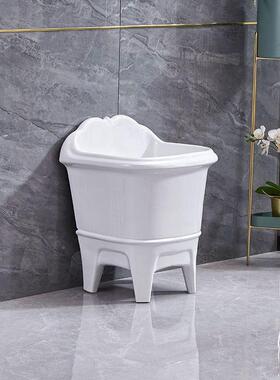 洗卫把池方形阳台生间小墩号陶UYP瓷地盆地拖拖家用水布池