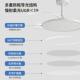 2025约简吊扇灯客厅579餐卧室房间扇灯扇一体吊中山灯厅具隐形风