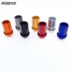 汽车轮防盗改装 高端螺丝螺帽造锻轻GFM量化航空铝7毂075T轮胎螺6