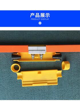 外龙门吊OVB专用安触弧形滑线单极电轨320A无接头室全滑线