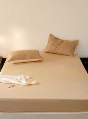 高款端纯保棉床笠JMV单件00全1棉床垫护罩防尘床单罩套2025新宿舍