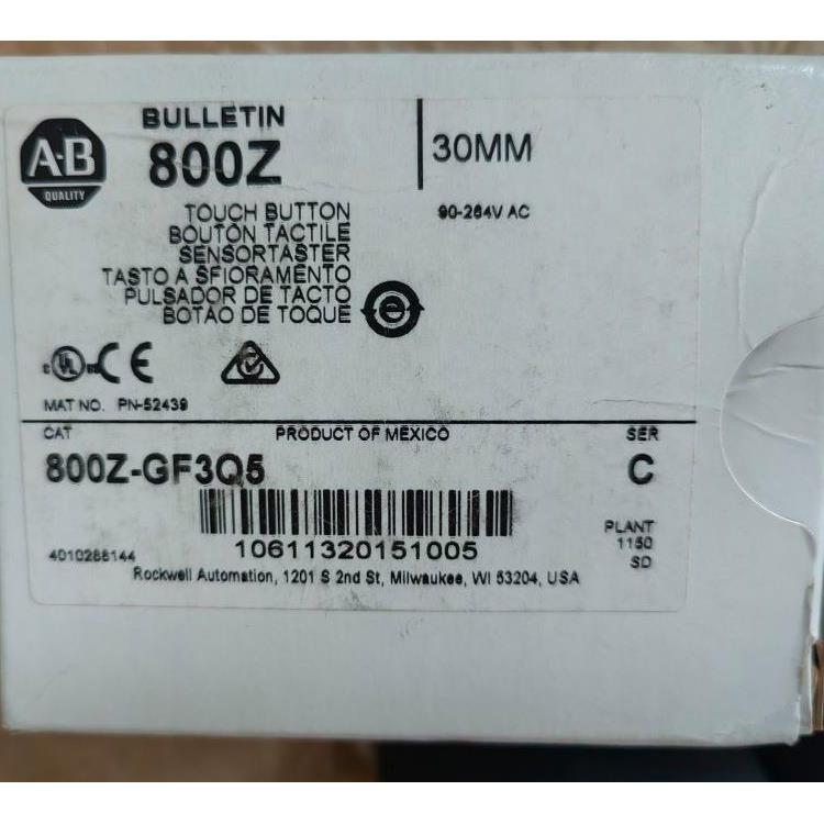 AB五芯安0程装行开关RBH80Z-F3Q5华东G区库存