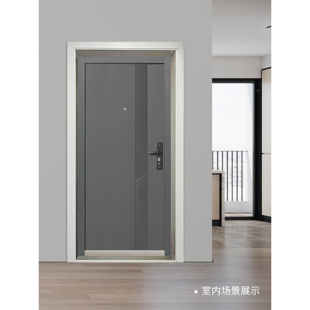 防盗门家用入大户门别墅进942户门钢质子母门室外内门房间工门程