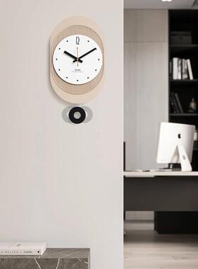 w新ozoom屋准家2025款挂钟用客厅墙简面装饰品时钟创意约TYOS116