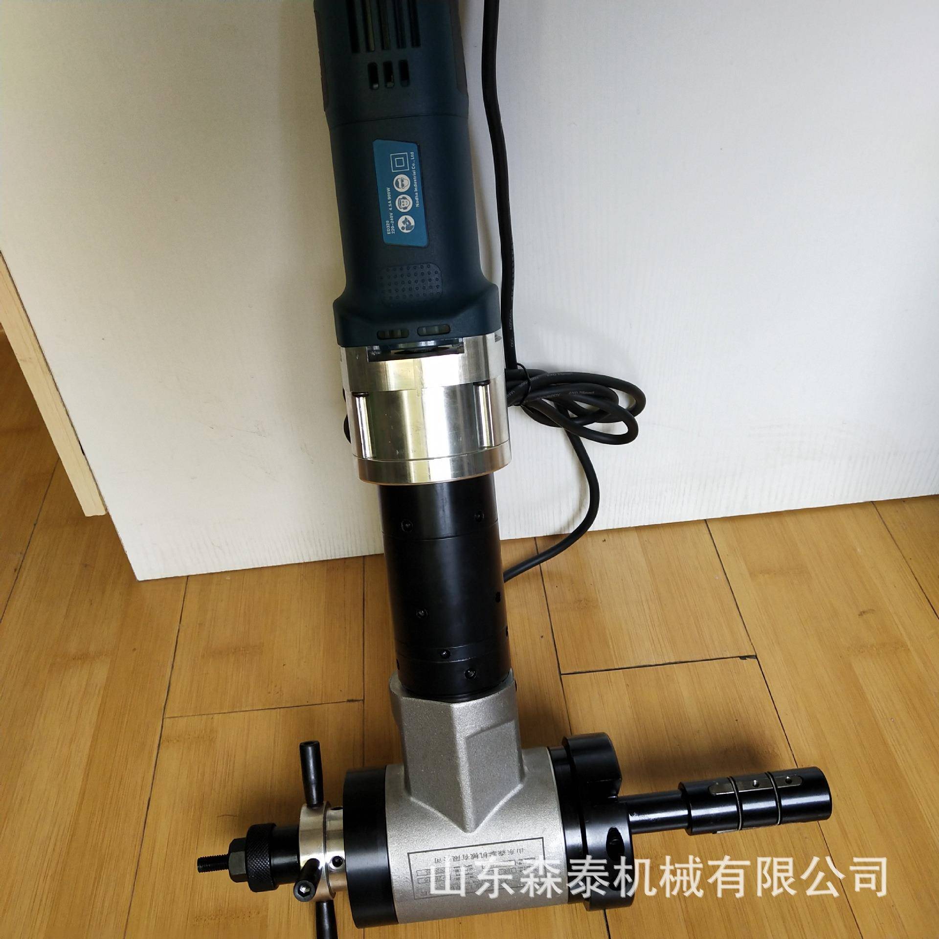內涨式子坡口机手持80型电动管道坡管口机口内式外坡管子铣边机