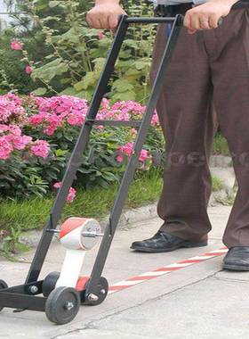 胶带工贴色地板划线线车黑黄色划小车停车场标识车位JAG公路胶带