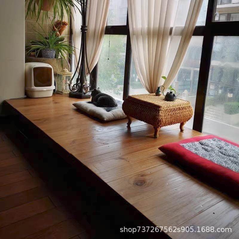 地老榆木榻榻米床板现代SJE约简实木矮床日式原木板极简床台床木,电子元器件市场,其它元器件,淘宝优惠券,粉丝福利购,淘宝优惠卷