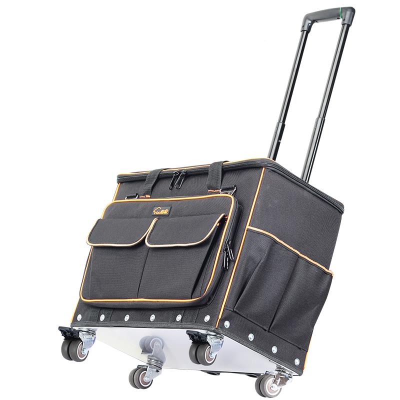 5IJO带轮拉杆工包具结实耐用不锈钢176底大量工多插袋电木容工保