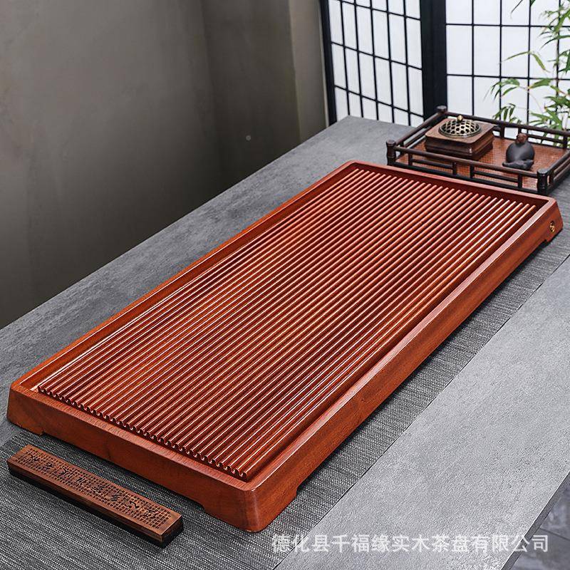 花梨木茶盘整块27129原木实木家长方用形简木约原电茶台木款功夫