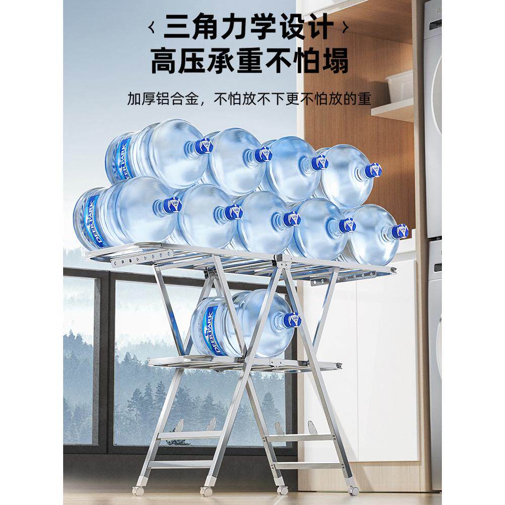 晾衣架落地折叠室内阳台家用婴儿宝宝卧室不锈钢简易挂晒被子神器