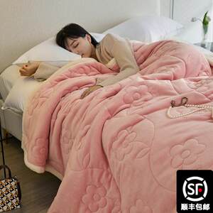 舒逸思牛奶绒毛毯 多尺寸多颜色 适合四季使用的简约现代风格毛毯