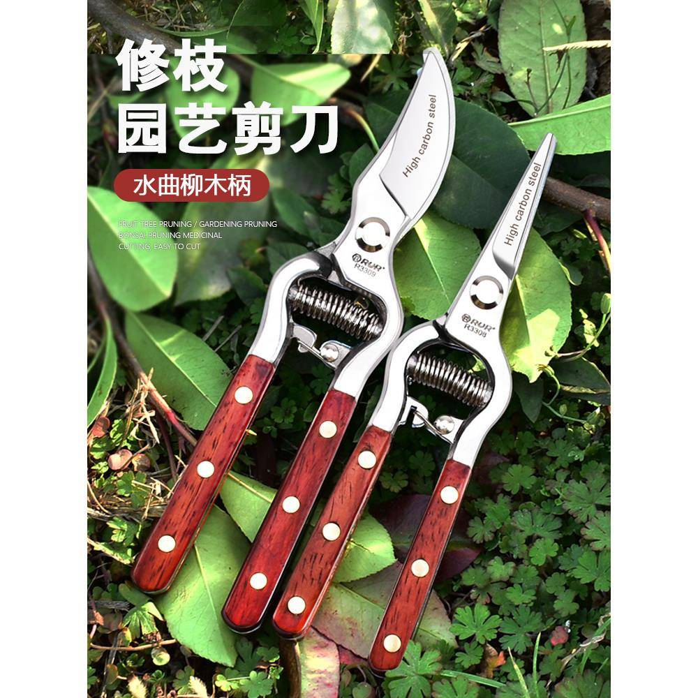 修枝剪园艺剪刀剪树枝专用剪刀粗枝剪园林修剪果树修枝花艺修花剪